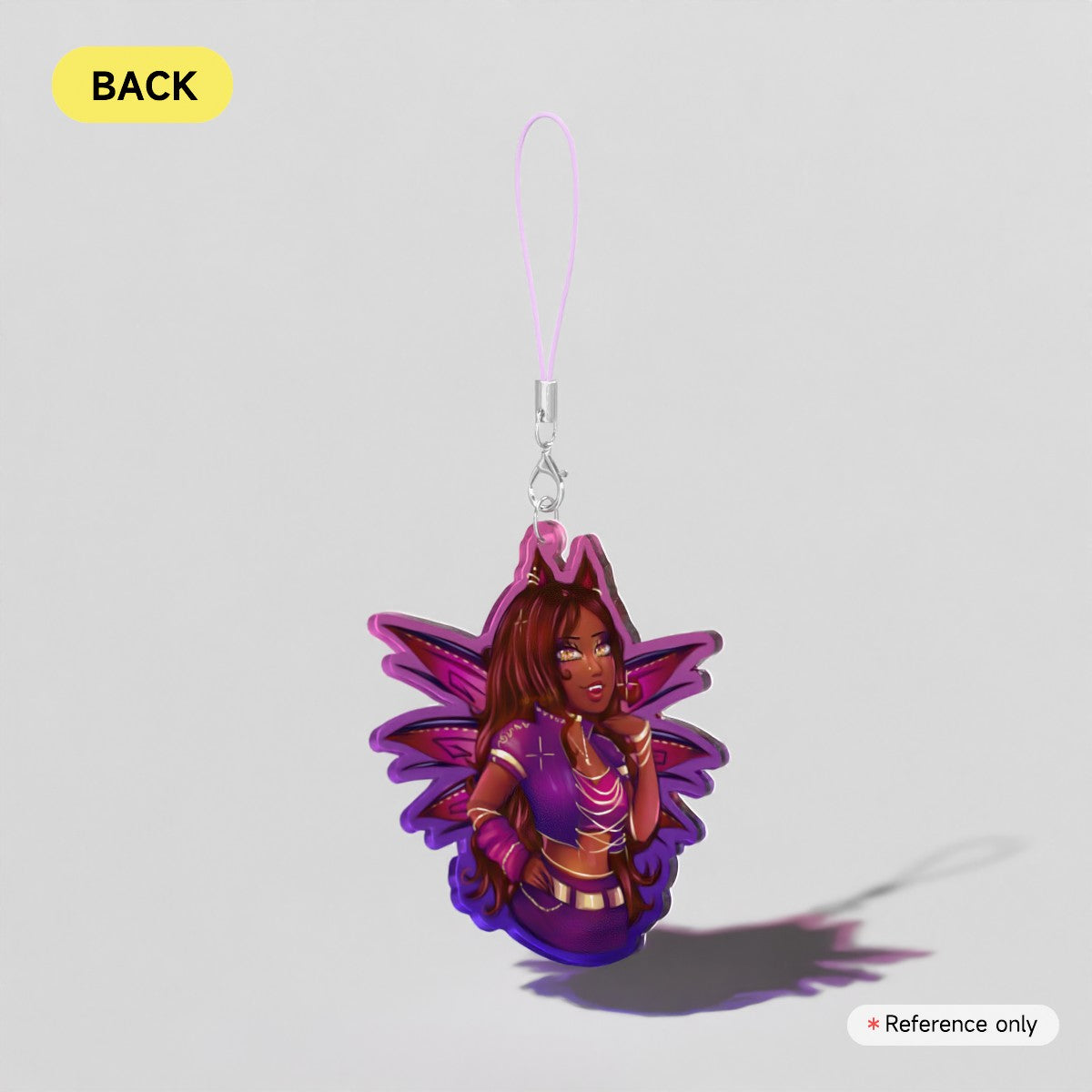 Fan Art: Clawdeen Wolf Fae Lanyard Charm