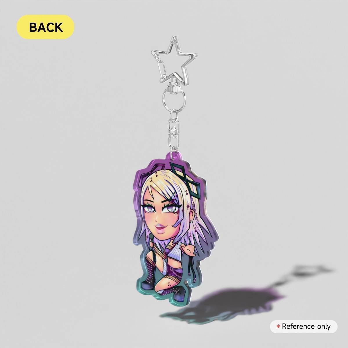 Fan Art: Rin Purple Diamond Charm