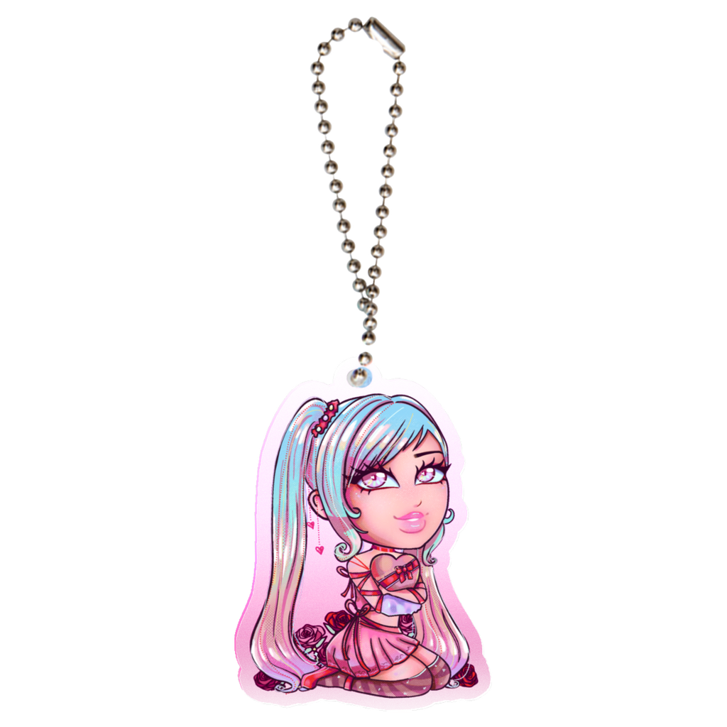 Fan Art: Valentine Girl Miku Bead Charm
