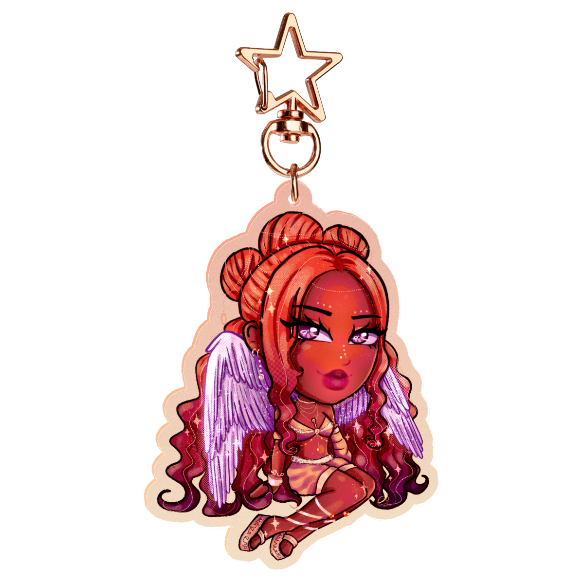 Mango Star Angel Charm ✧